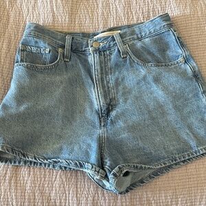 Levi’s | High Waisted Mom Blue Denim Women's Shorts